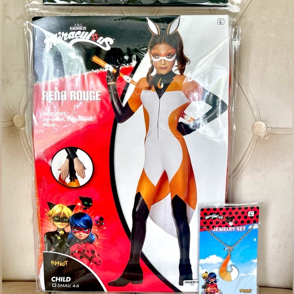Spirit Costumes Miraculous Ladybug Rena Rouge Costume And Jewelry